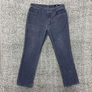 Vineyard Vines Pants Mens 34x32 Blue Corduroy 5 Pocket Chino Casual Preppy